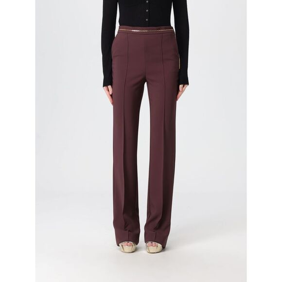 Elisabetta Franchi Pants Woman Wine